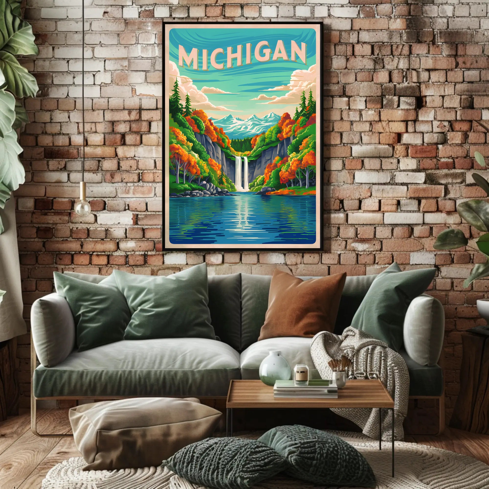 Michigan's Natural Beauty Poster