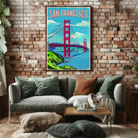 San Francisco Golden Gate Bridge Poster