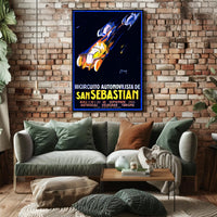III Circuito Automovilista de San Sebastián Poster