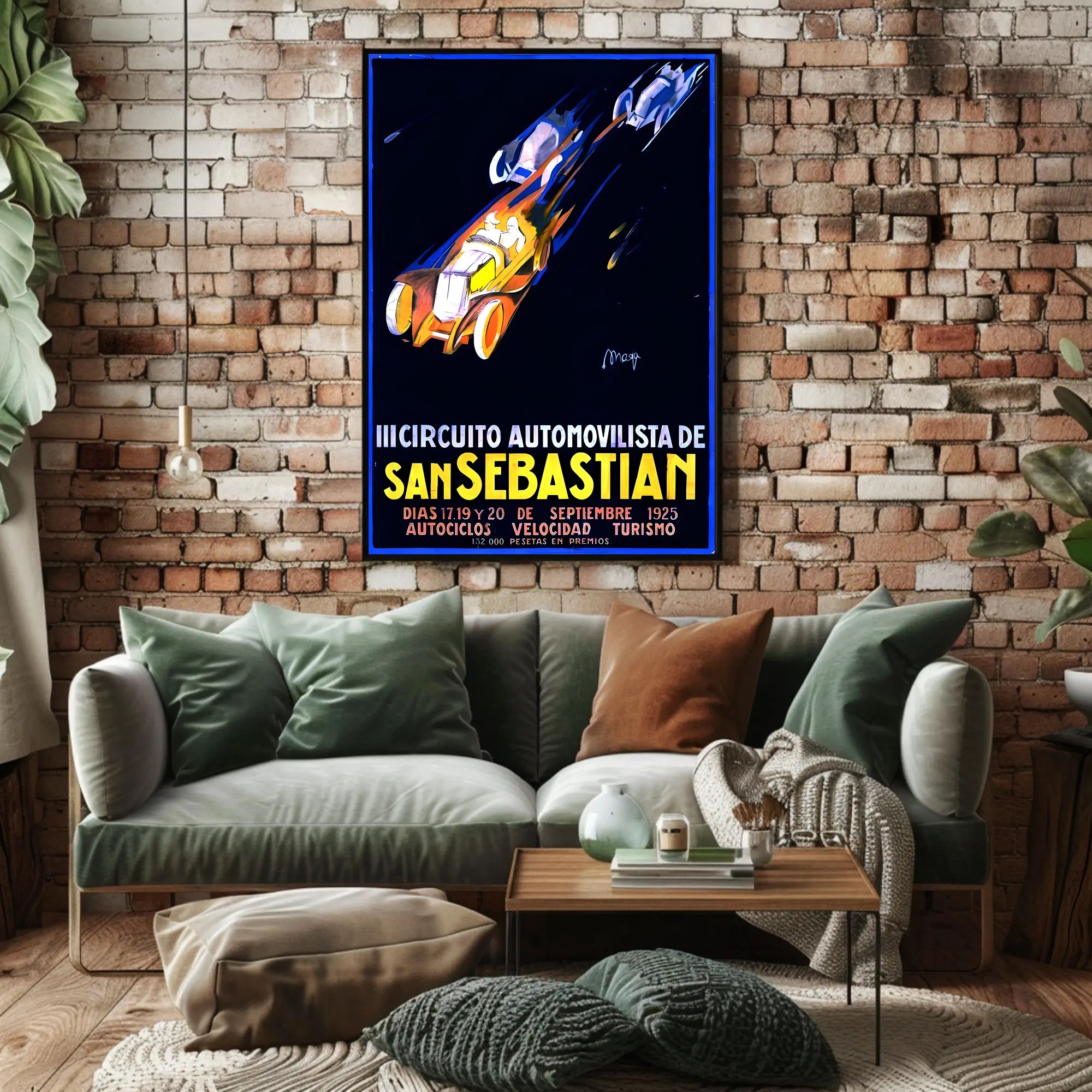 III Circuito Automovilista de San Sebastián Poster