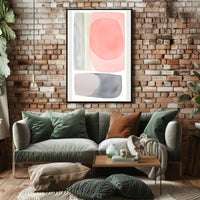 Abstract Shapes Colorful Poster Minimalist Wall Art