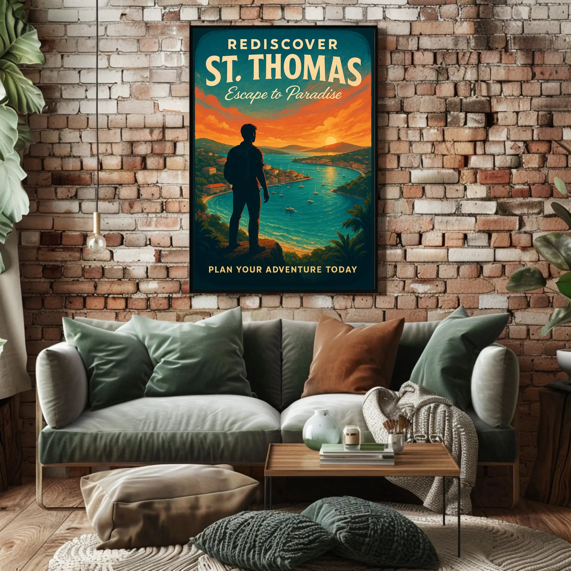 Rediscover St. Thomas Poster PosterGoat
