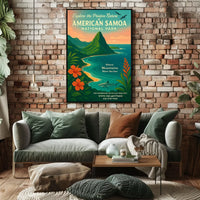 National Park Coastal Adventure Poster