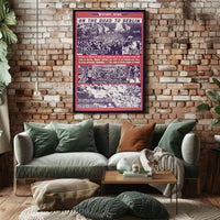 Allied Victories World War II Historical Poster
