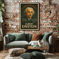 Albert Einstein The Genius of Relativity Poster
