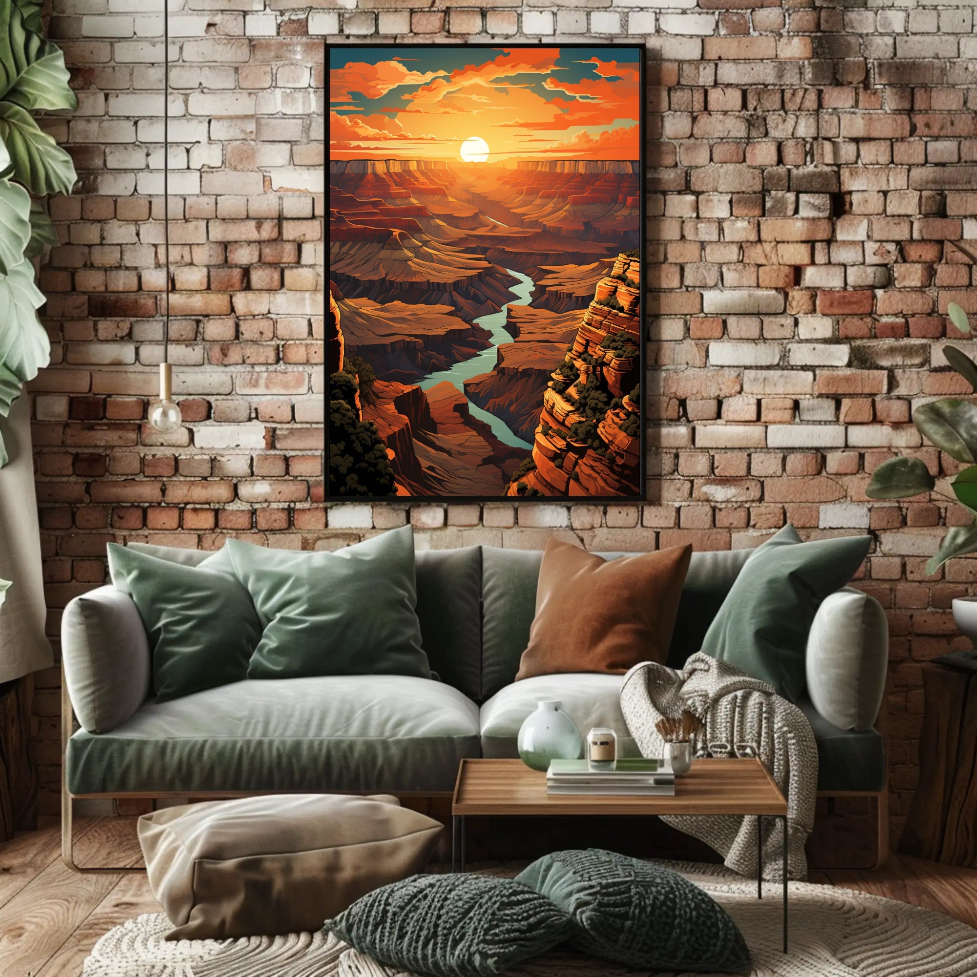 Grand Canyon Sunset Poster