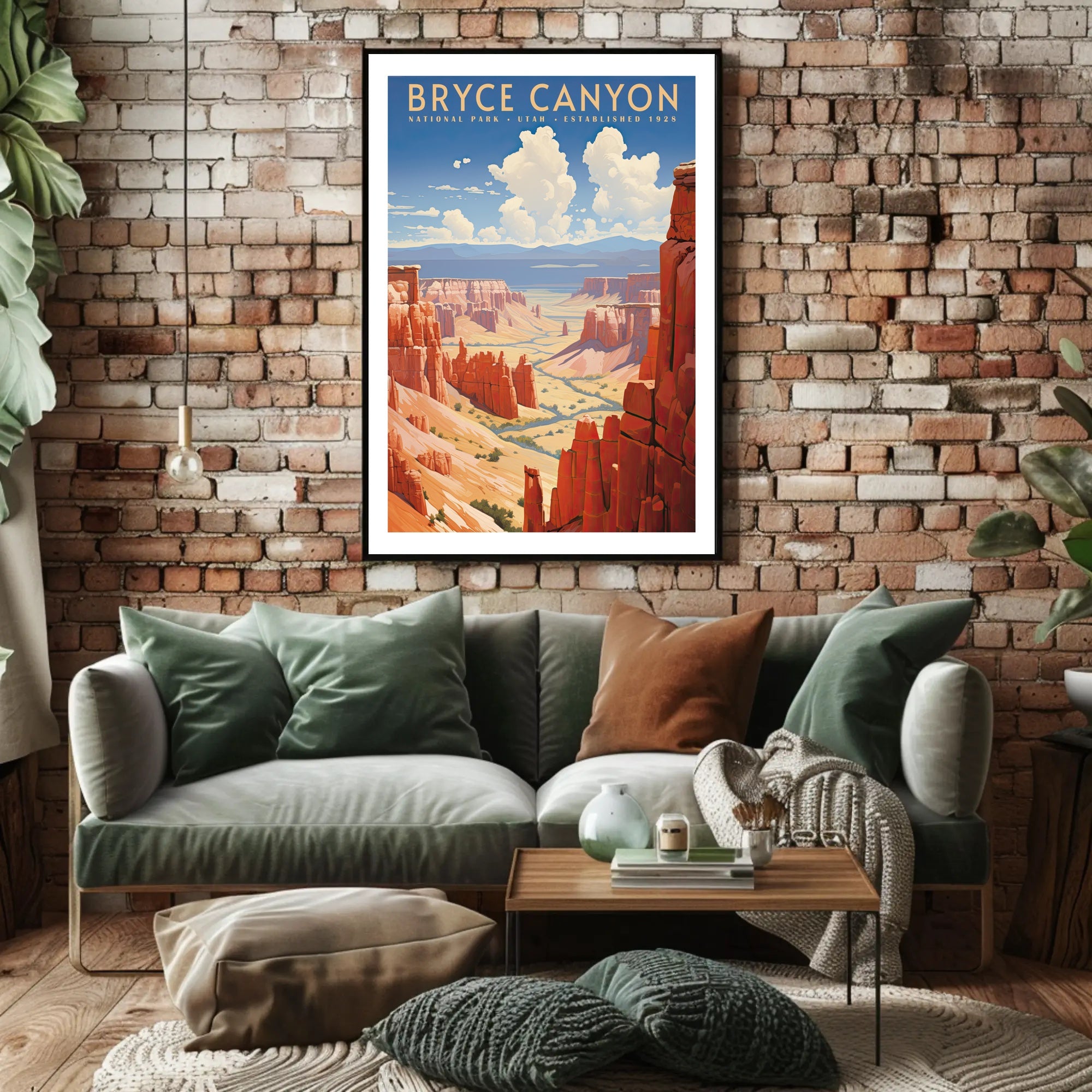 Bryce Canyon National Park Travel Poster