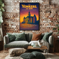 Yonkers New Yorks Historical Frontier Poster PosterGoat