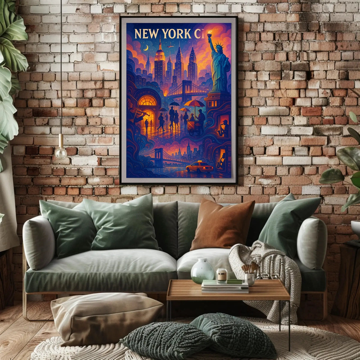 New York City Dreamscape Poster