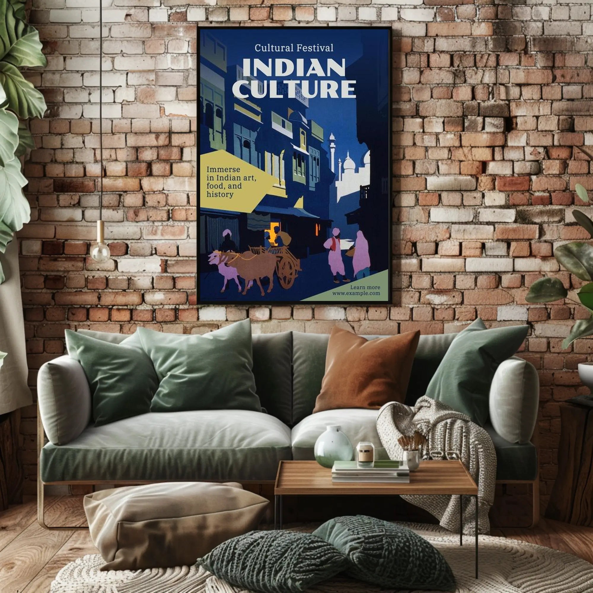 Indian Culture Festival Poster PosterGoat