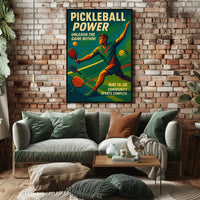 Pickleball Power Poster