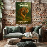 Chicago Tigers Roaring Legends Poster
