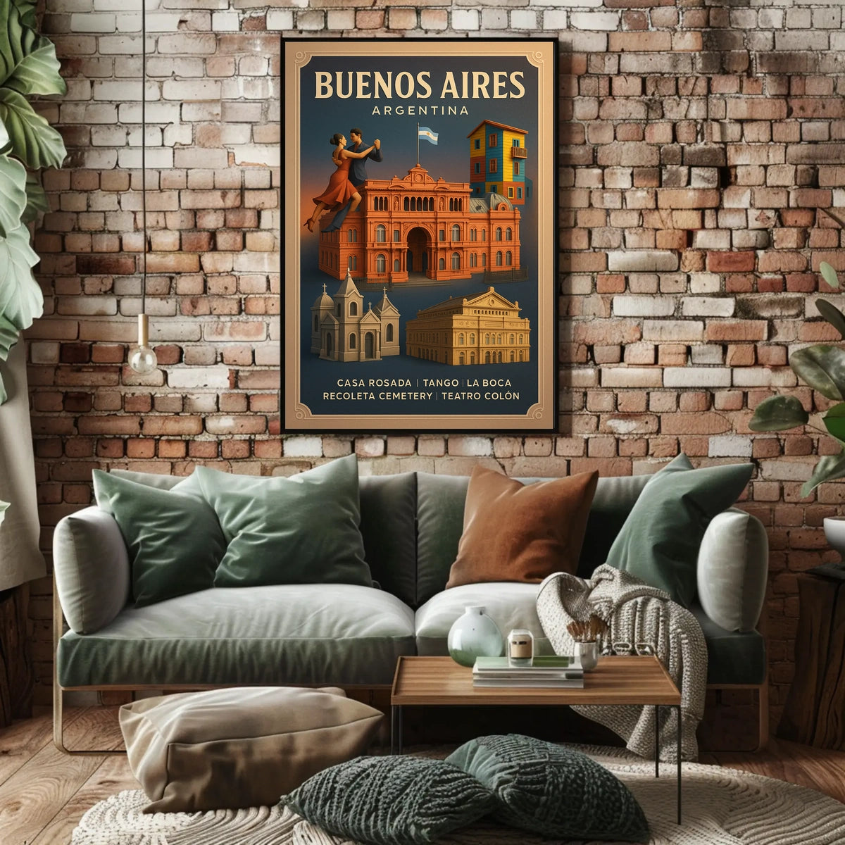 Discover Buenos Aires Poster