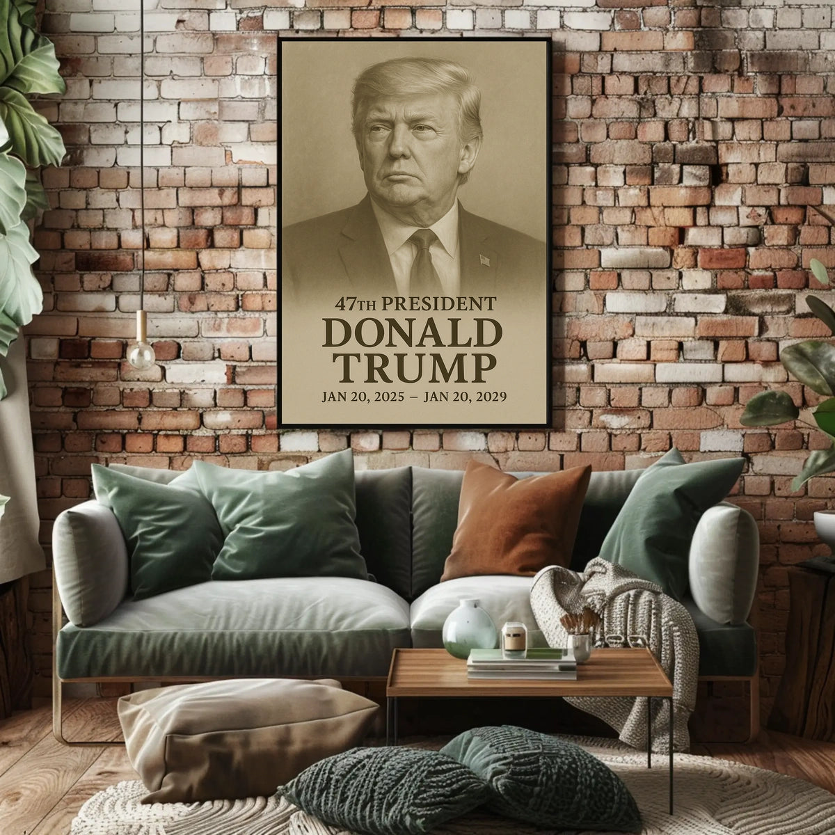Donald Trump 47th President Poster