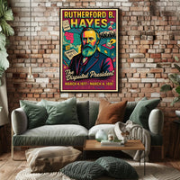 Rutherford B. Hayes The Disputed President Poster PosterGoat