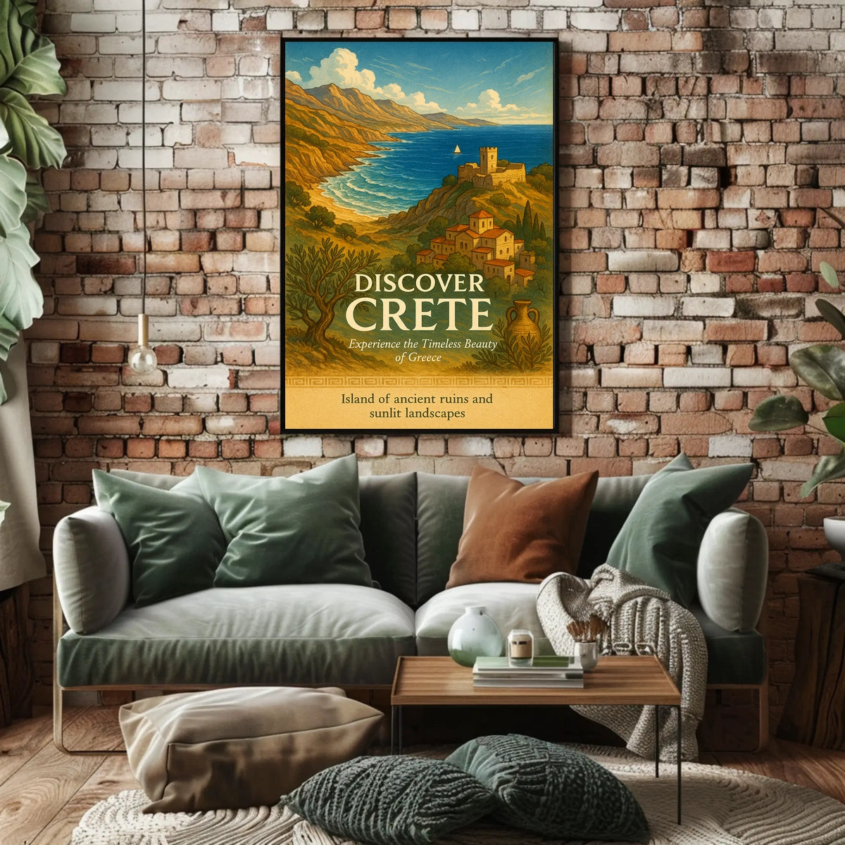 Discover Crete Poster