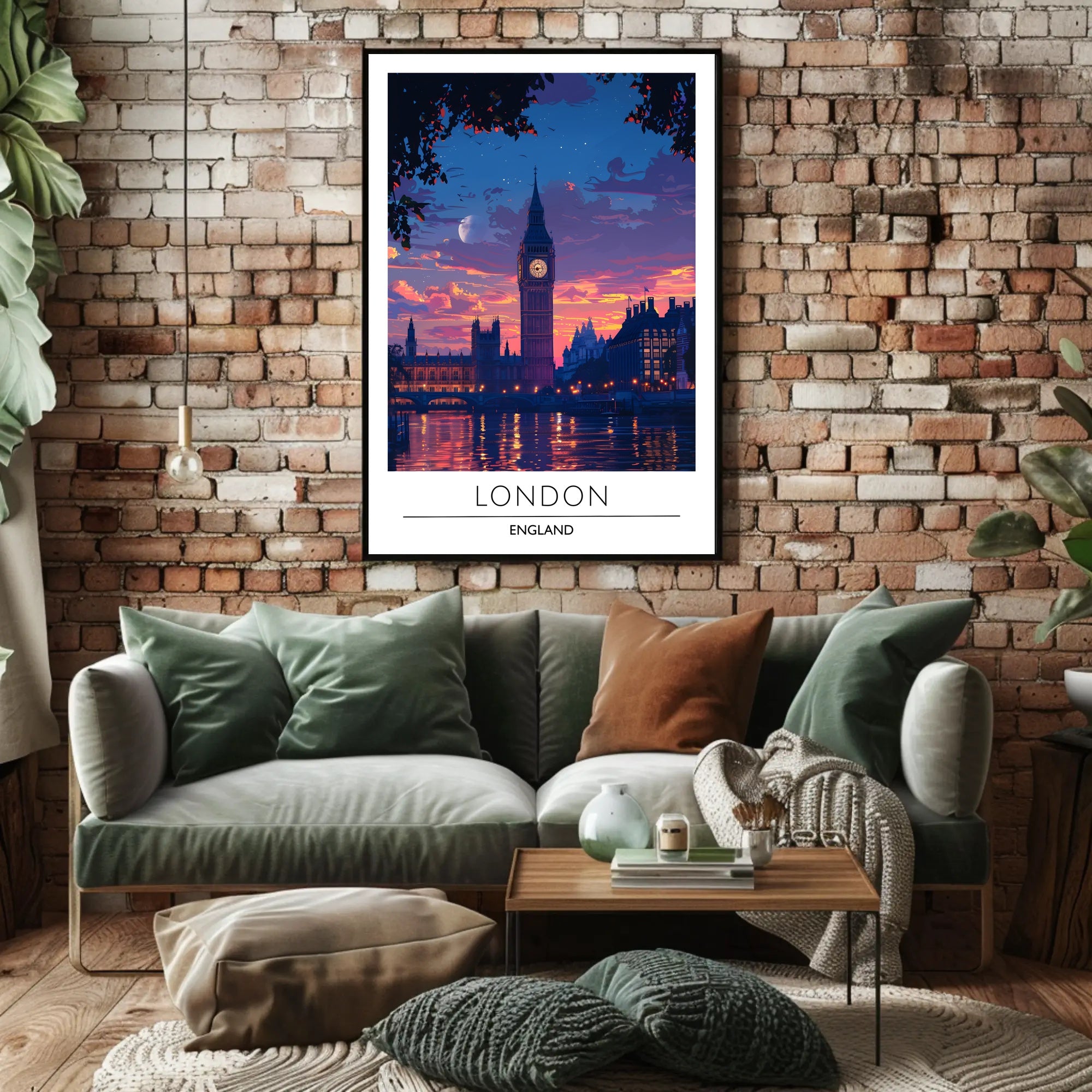 Big Ben Twilight London Urban or Cityscape Poster
