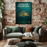 African Tigerfish Poster