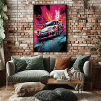 Vivid Speed Poster PosterGoat