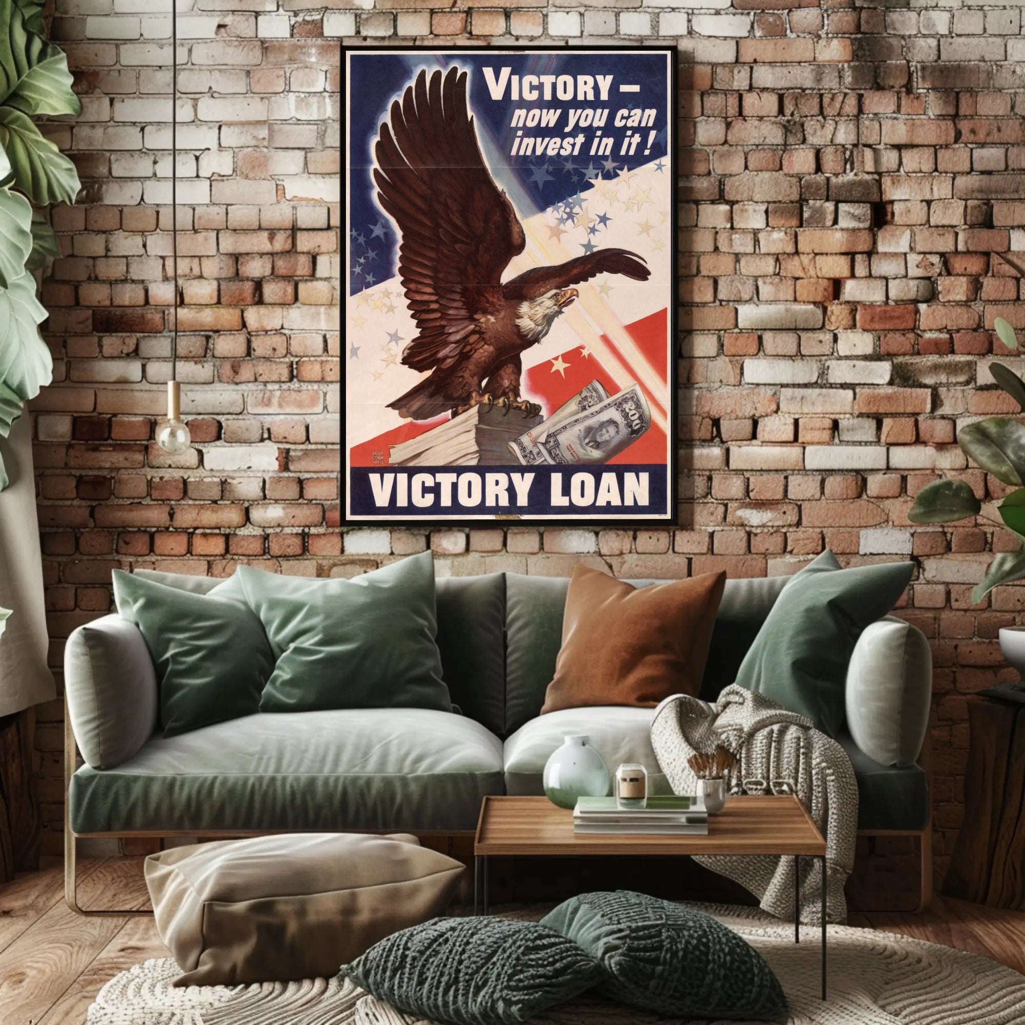 Victory Loan Investment Poster PosterGoat