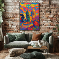 Wisconsin Vibrance Poster