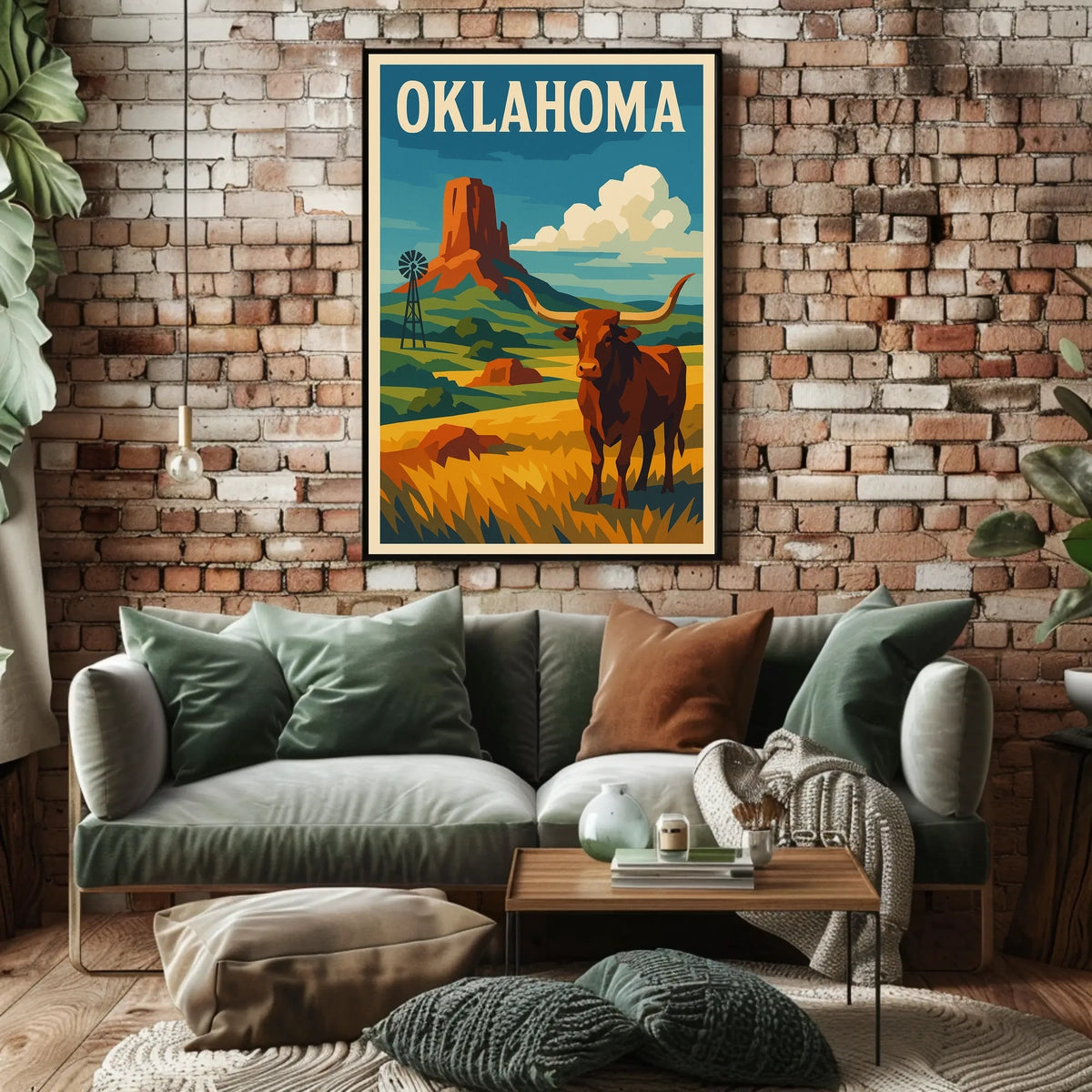 Oklahoma Landscape Poster