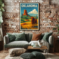 Oklahoma Landscape Poster