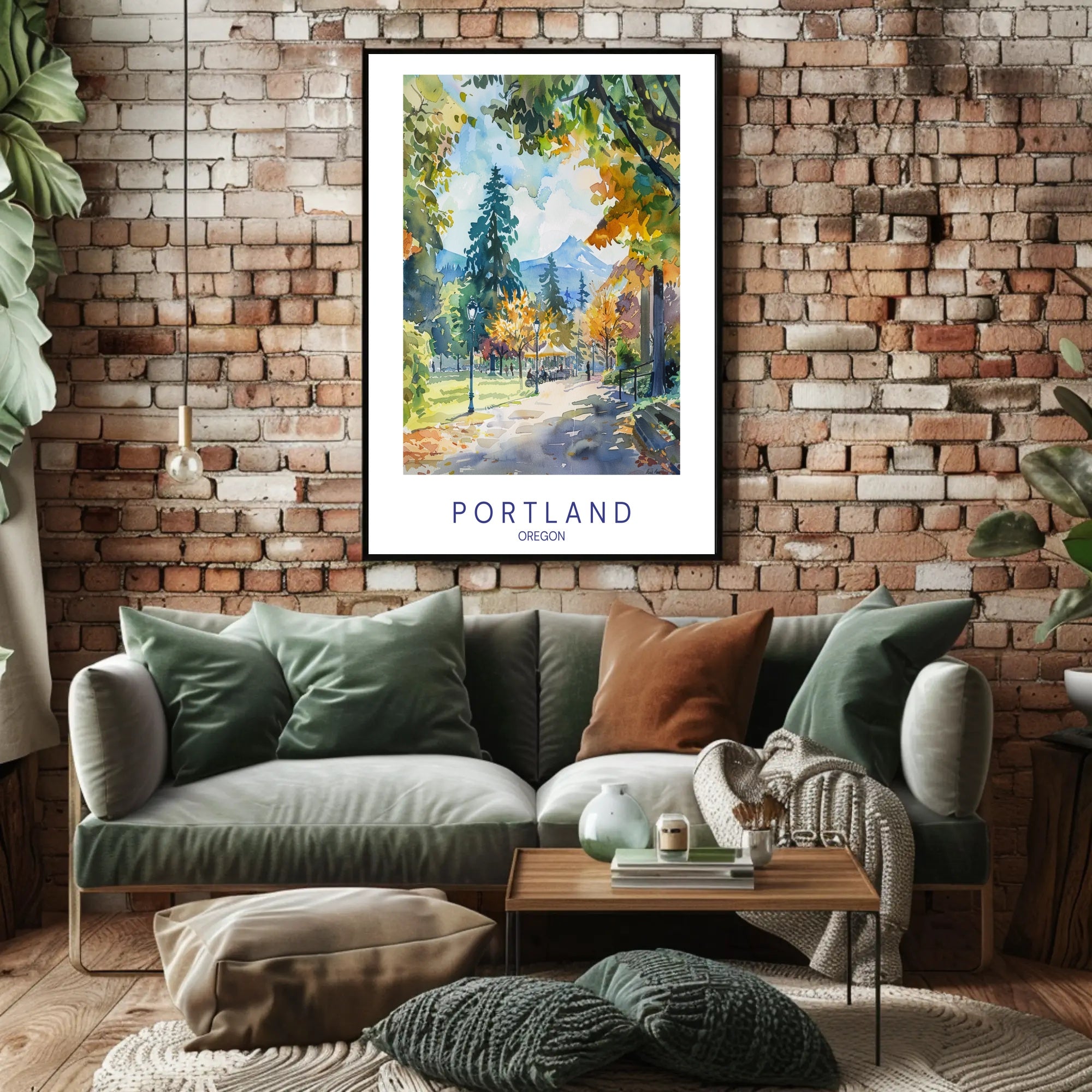Scenic Portland Poster PosterGoat