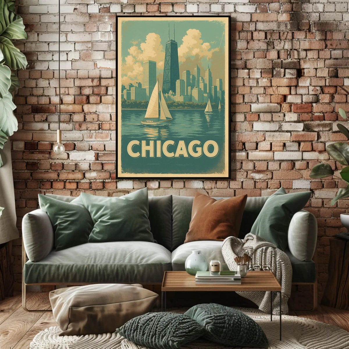 Chicago Skyline Poster