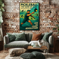 Pickleball Revolution Poster