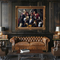 Baroque Healing Scene Art Historical or Presidential Poster