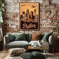 Discover Dallas Poster
