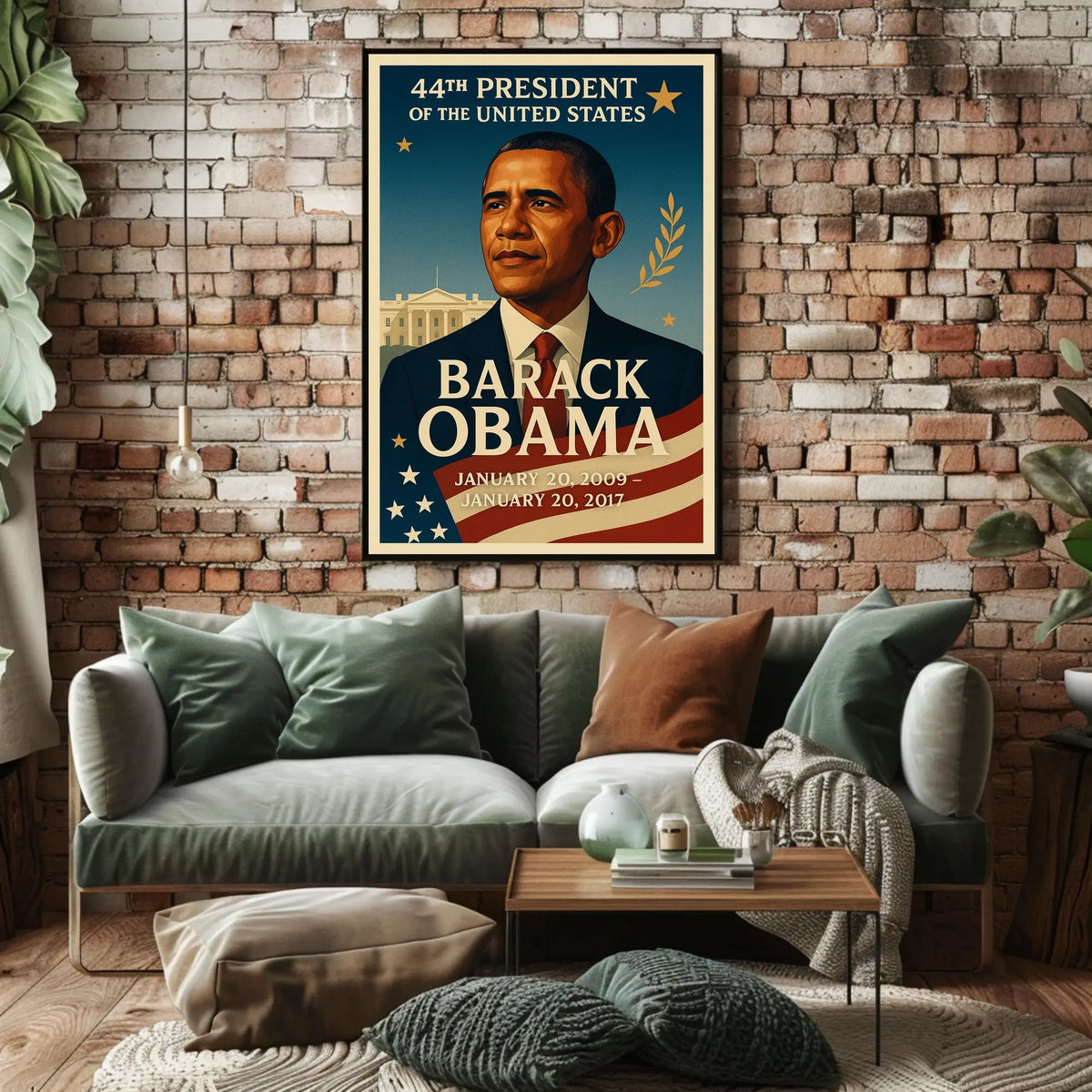 Obama Presidency Inspirational Leadership Historical or Presidential Poster