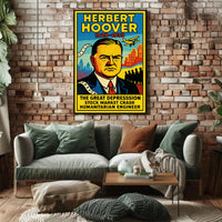 Herbert Hoover 31st President Poster PosterGoat