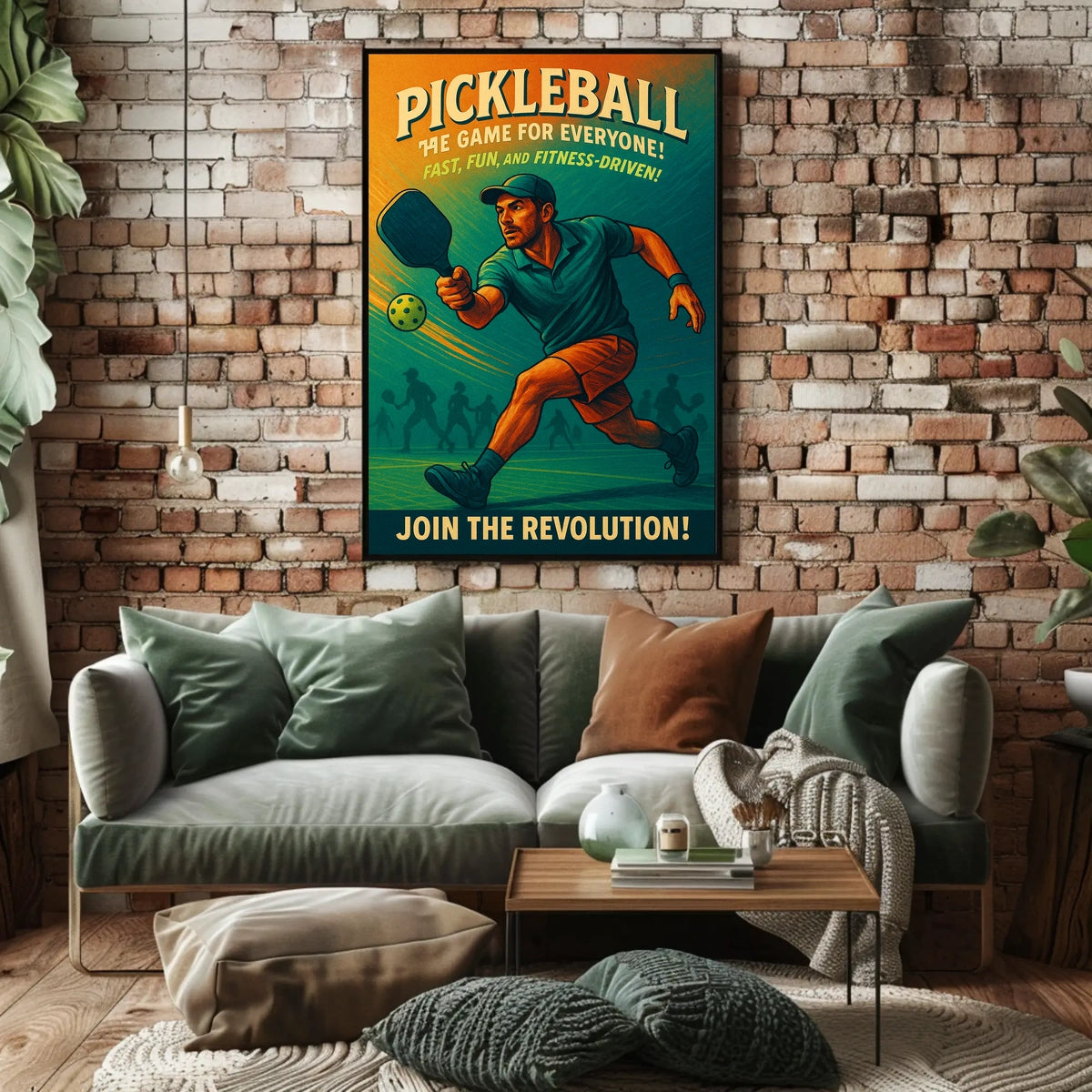 Pickleball Revolution Poster