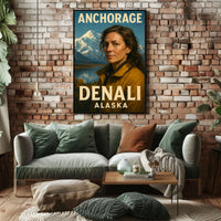 Denali Adventure Alaska Poster