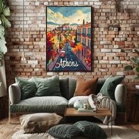 Athens in Autumn Poster