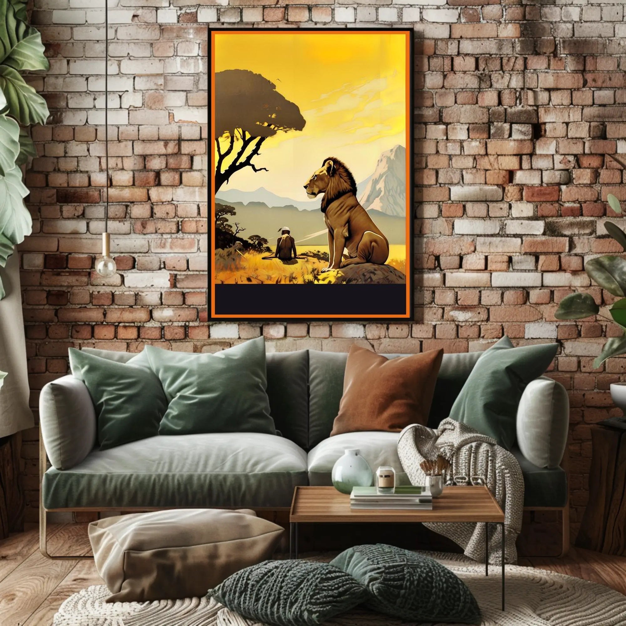 Guardians of the Savanna Poster
