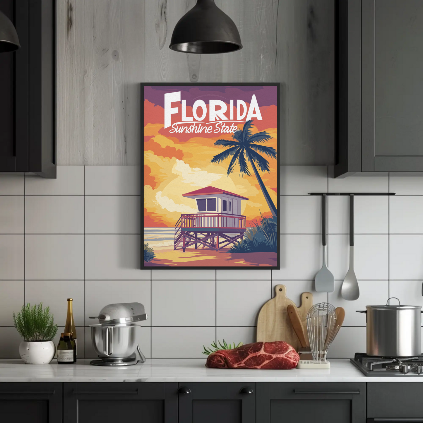 Florida Vintage Poster