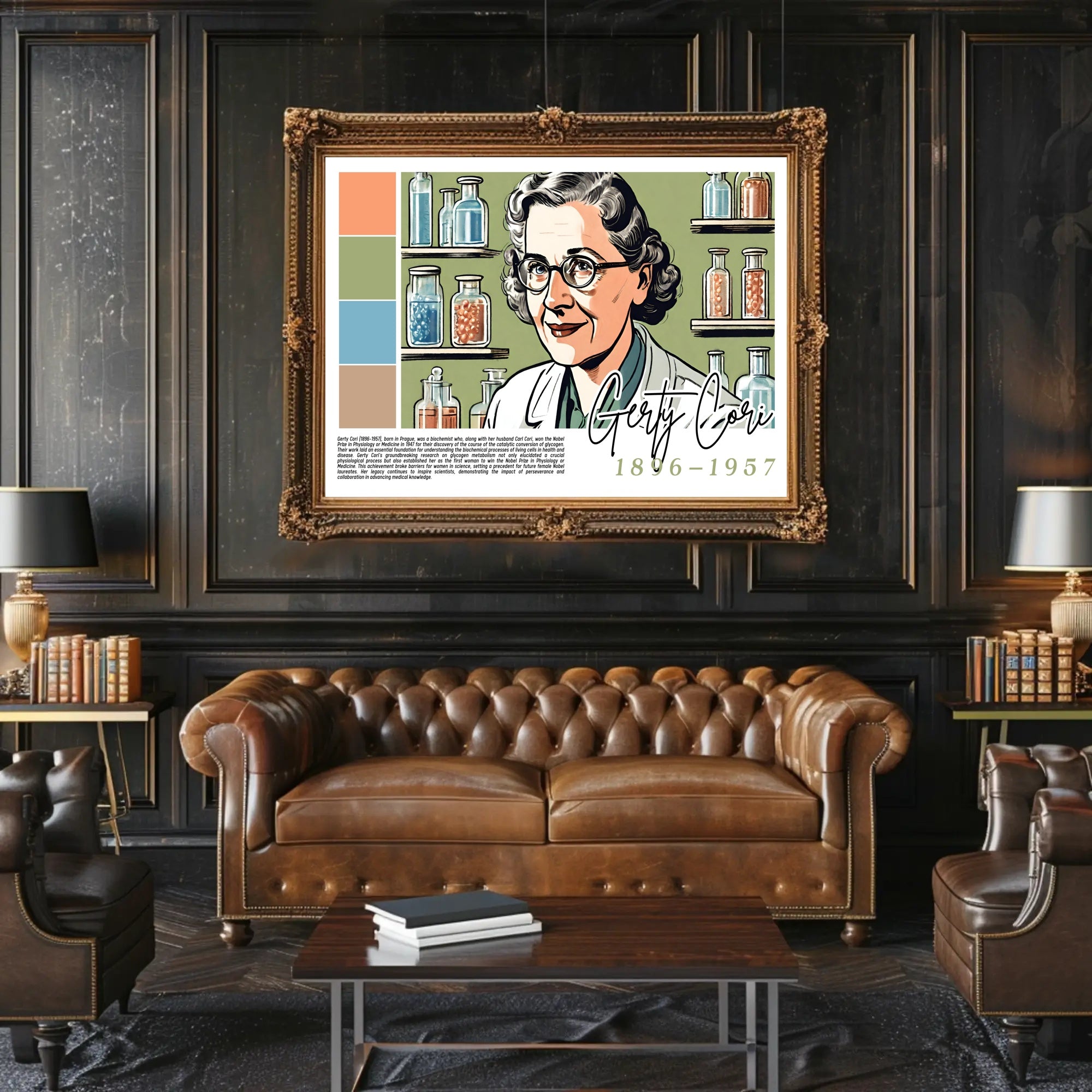 Celebrating Gerty Cori Poster