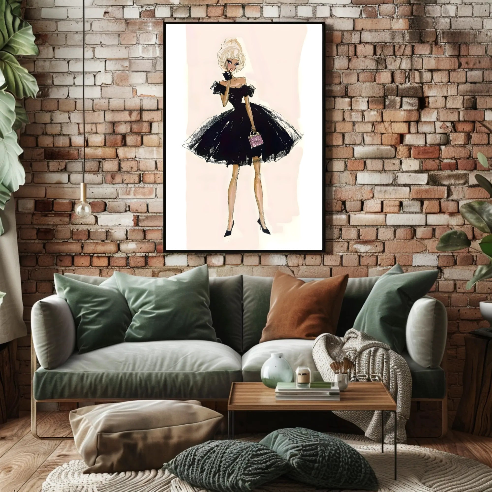 Elegant Fashion Illustration Poster