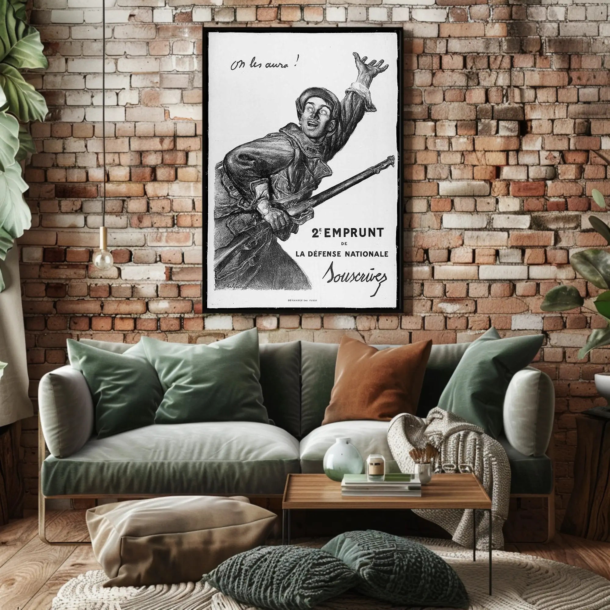 French National Defense Loan Poster PosterGoat