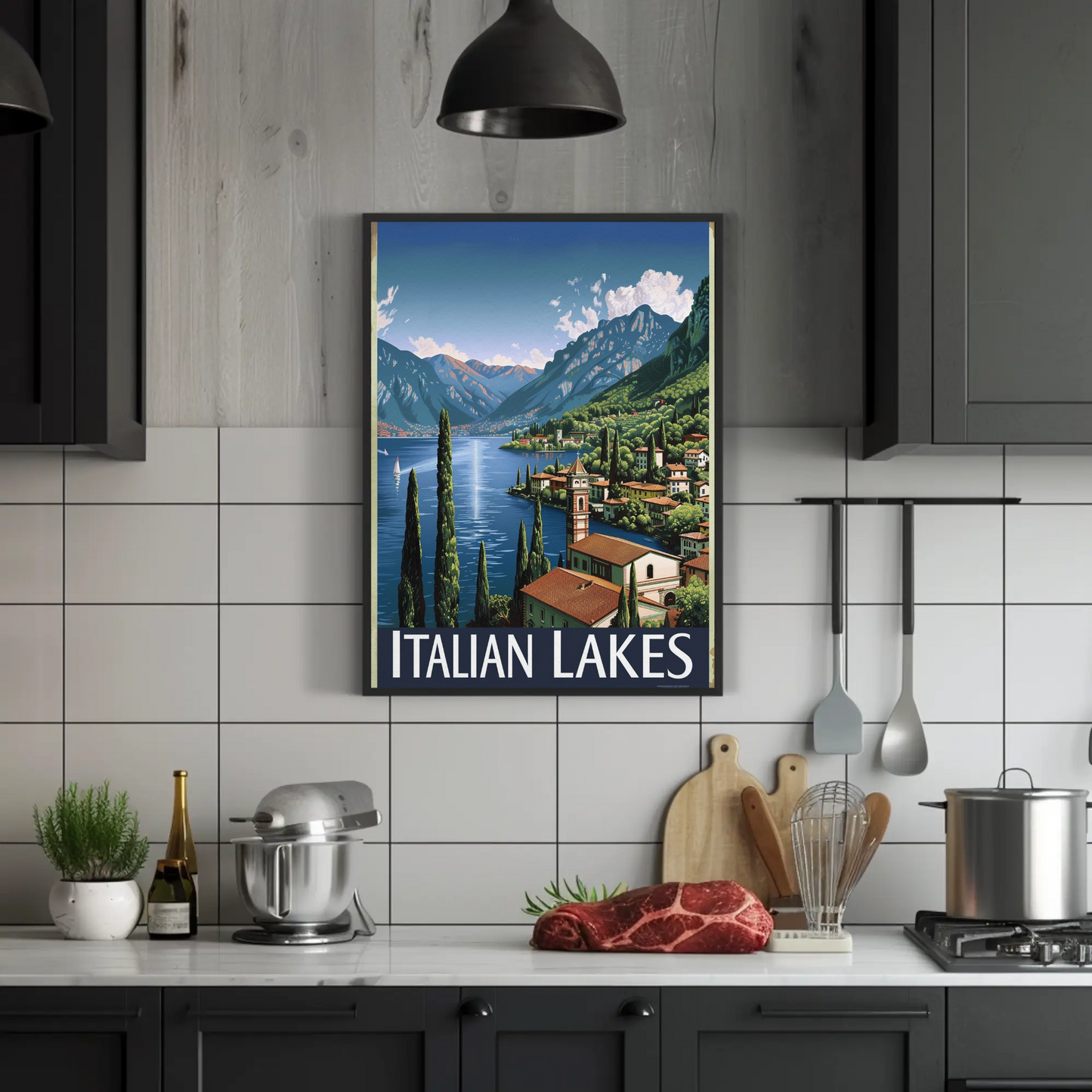 Italian Lakes Landscape