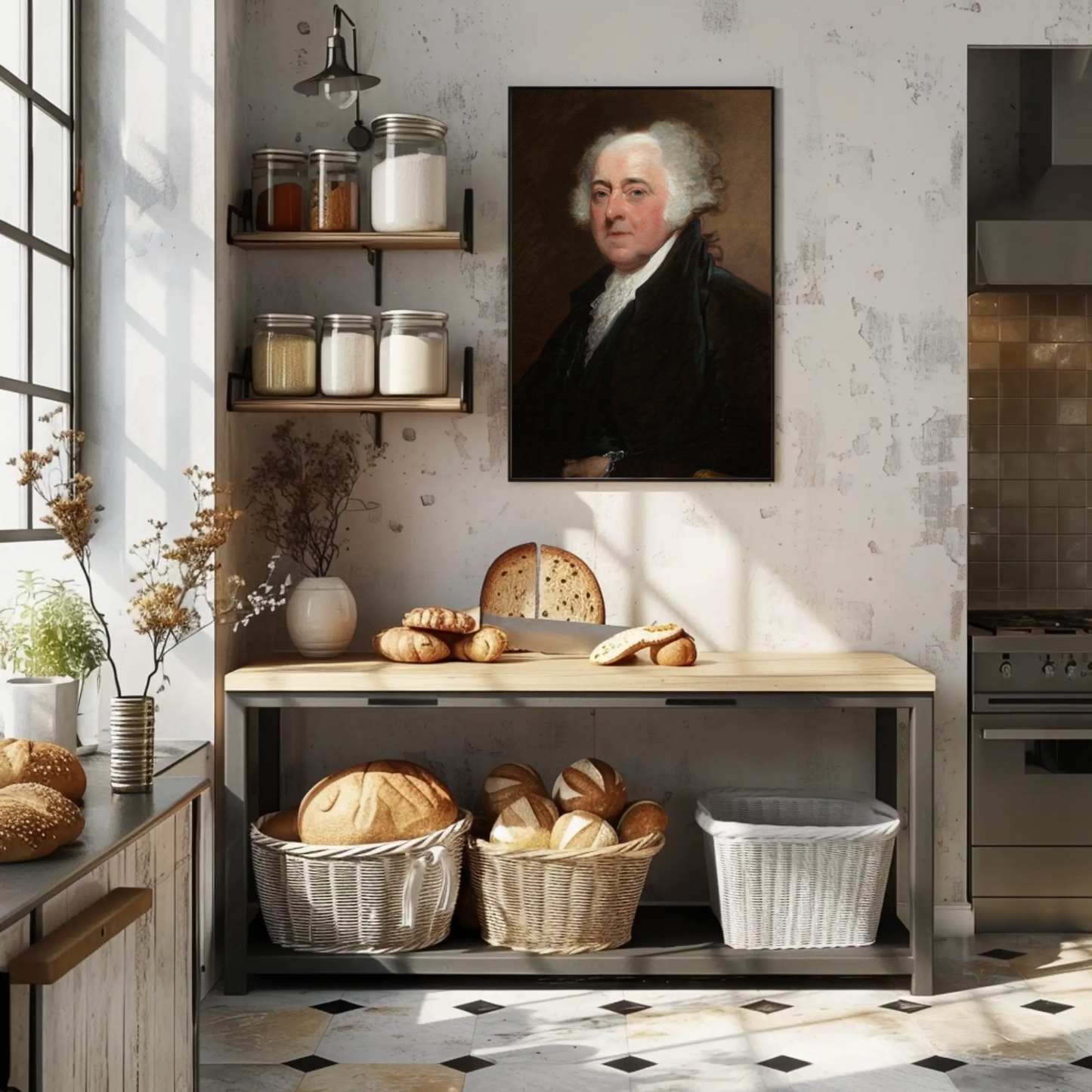 John Adams 2nd President Of The United States Photo