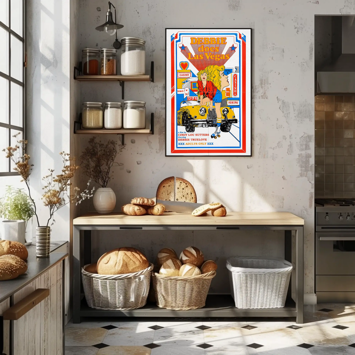 Vintage Poster Debbie Does Las Vegas