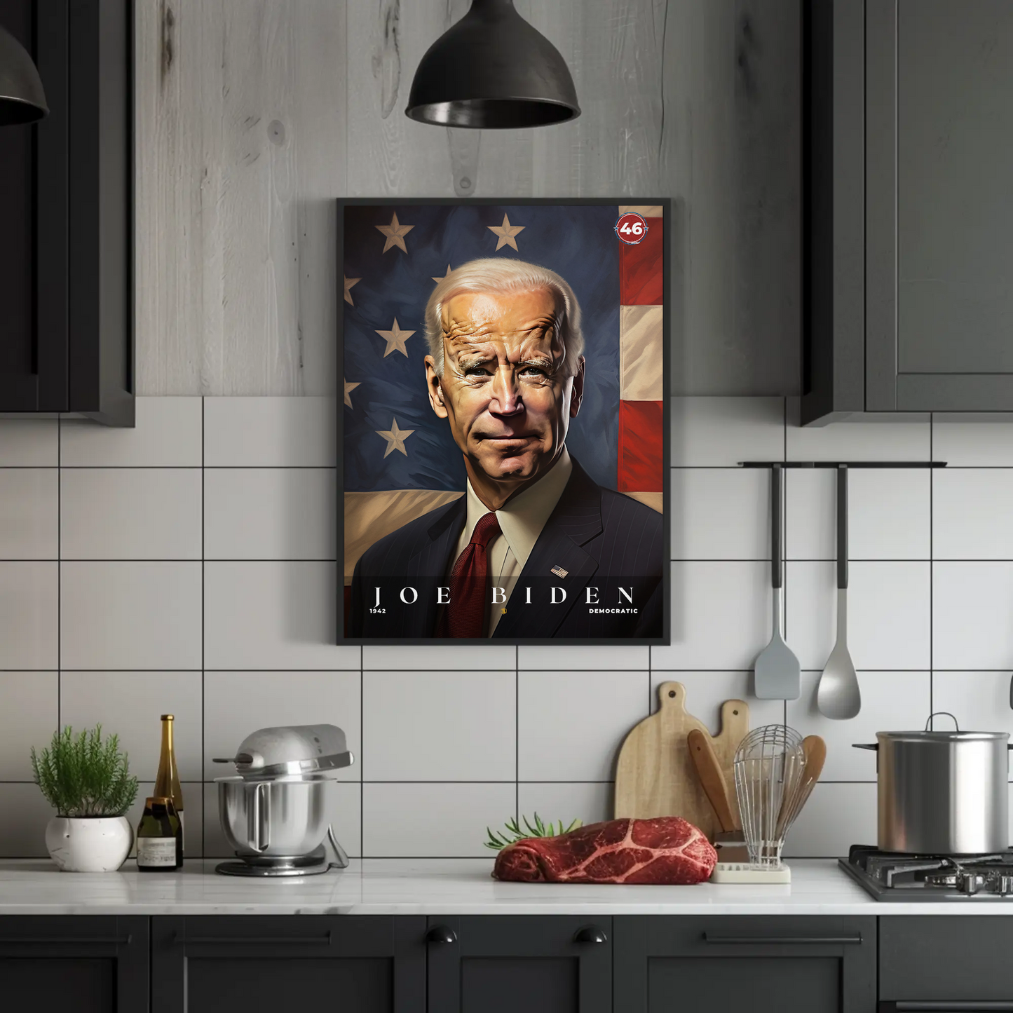 Joe Biden 46th President Of The United States Portrait