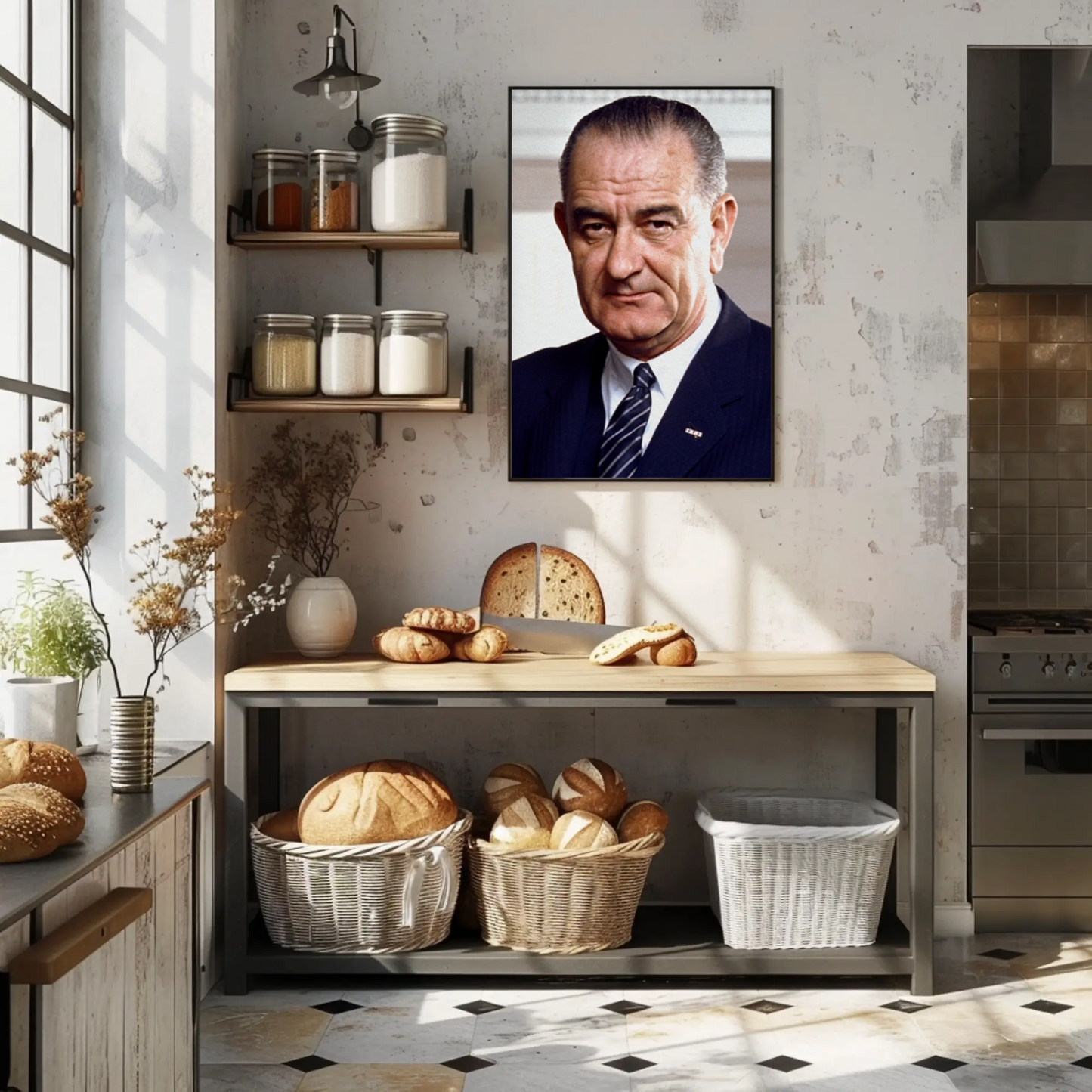 Lyndon Johnson 36th President Of The United States Photo
