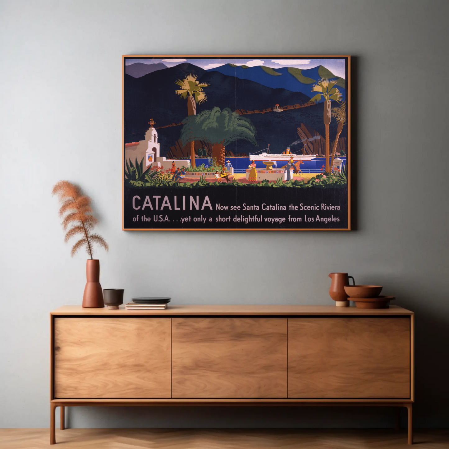 Catalina - The Scenic Riviera of the U.S.A. Poster