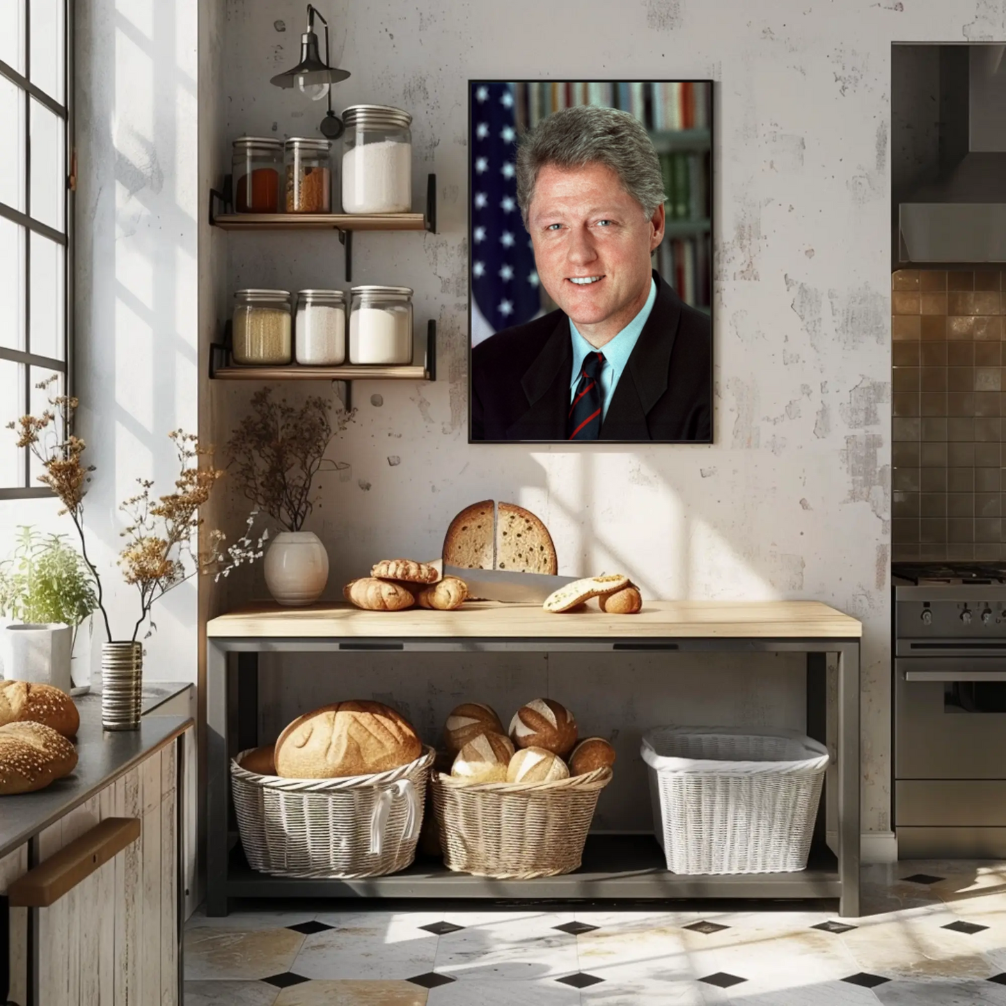William Clinton 42nd President Of The United States Photo