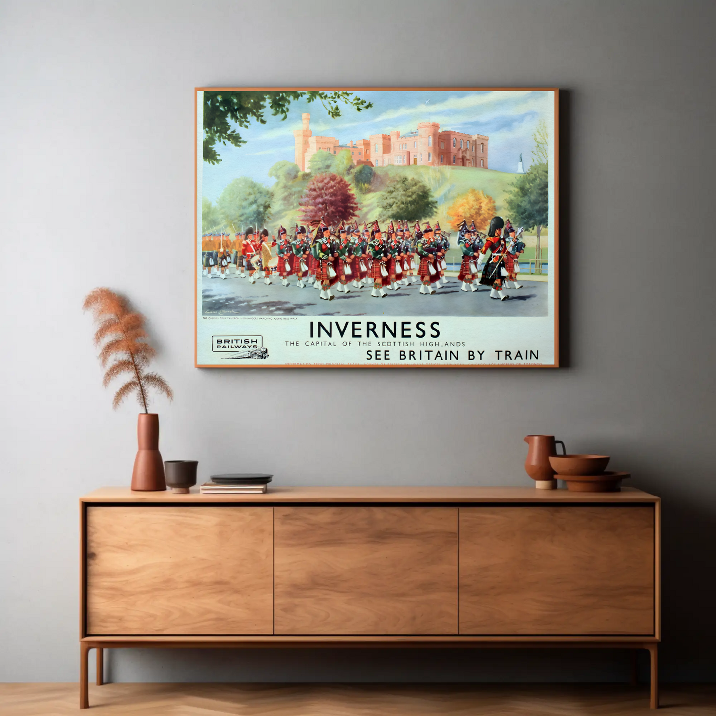 Inverness - The Capital of the Scottish Highlands Poster
